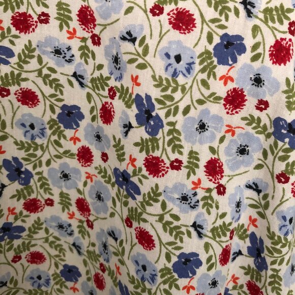 Seasalt Cornwall Flower shirt, droped shoulders, puffy sleeves, size 10 or 12 - Picture 2 of 3